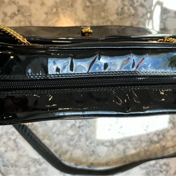 Paloma Picasso Elegant Black Crossbody Bag - Picture 3 of 7